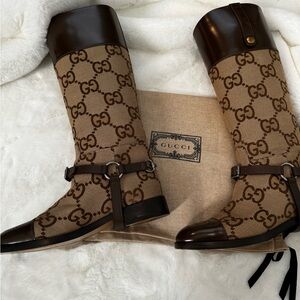 GUCCI GG LONG BOOT